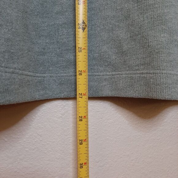 Uniqlo Sweater Green Women Size M Oversized Soft Ribbed High Neck Long Sleeve - Picture 4 of 11